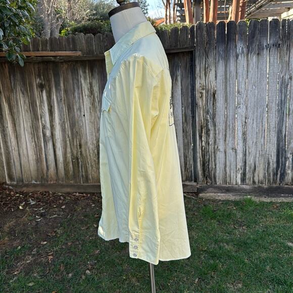 Vtg 70s 'H bar C' HBC San Jose Jubilee Western Pearl Snap Shirt Men's 16 - 34 - Picture 4 of 16